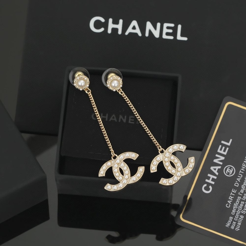 Ch*el earrings